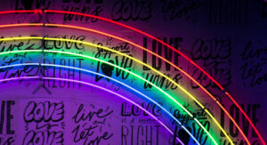 Cool Grungy Rainbow Banner